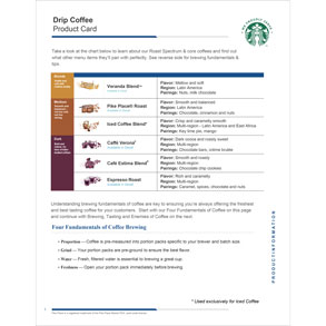  thumbnail of WPS Starbucks Drip Coffee Product Card