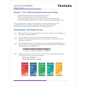 thumbnail of Teavana filterbag tea product card