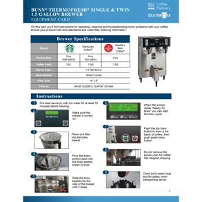 Bunn Thermo-Fresh 1.5 Gallon Brewer card thumbnail