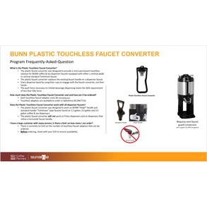 Plastic Touchless Faucet Converter FAQ thumbnail