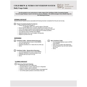 WPS Cold Brew & Nitro Countertop System Daily Usage Guide